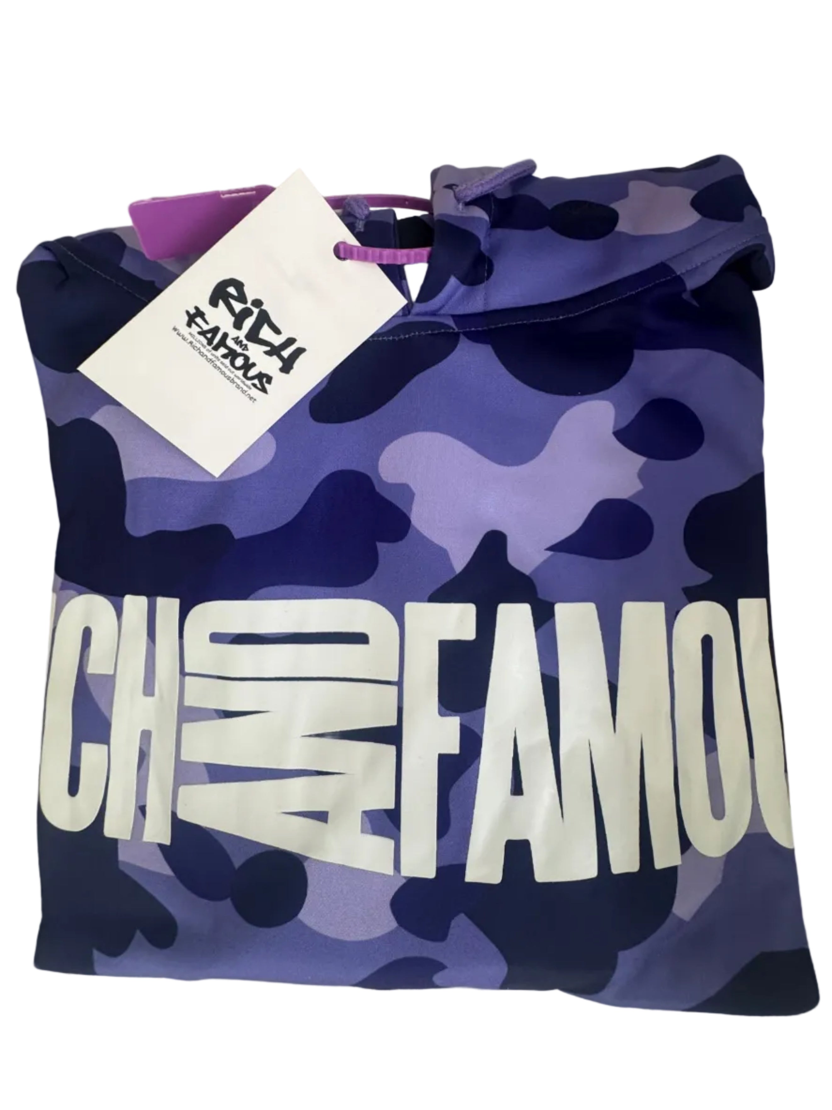 PURPLE CAMOUFLAGE HOODIES