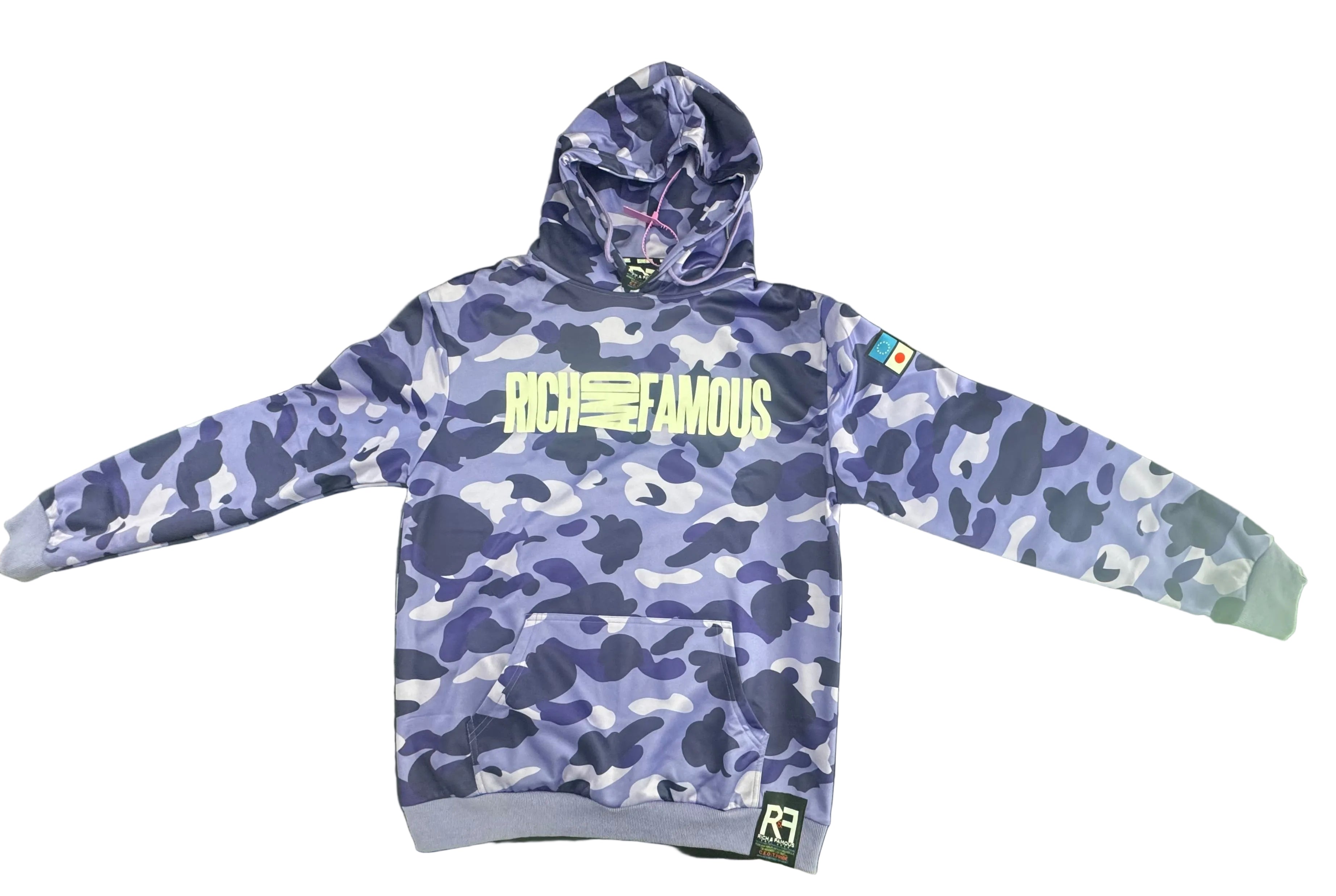 PURPLE CAMOUFLAGE HOODIES