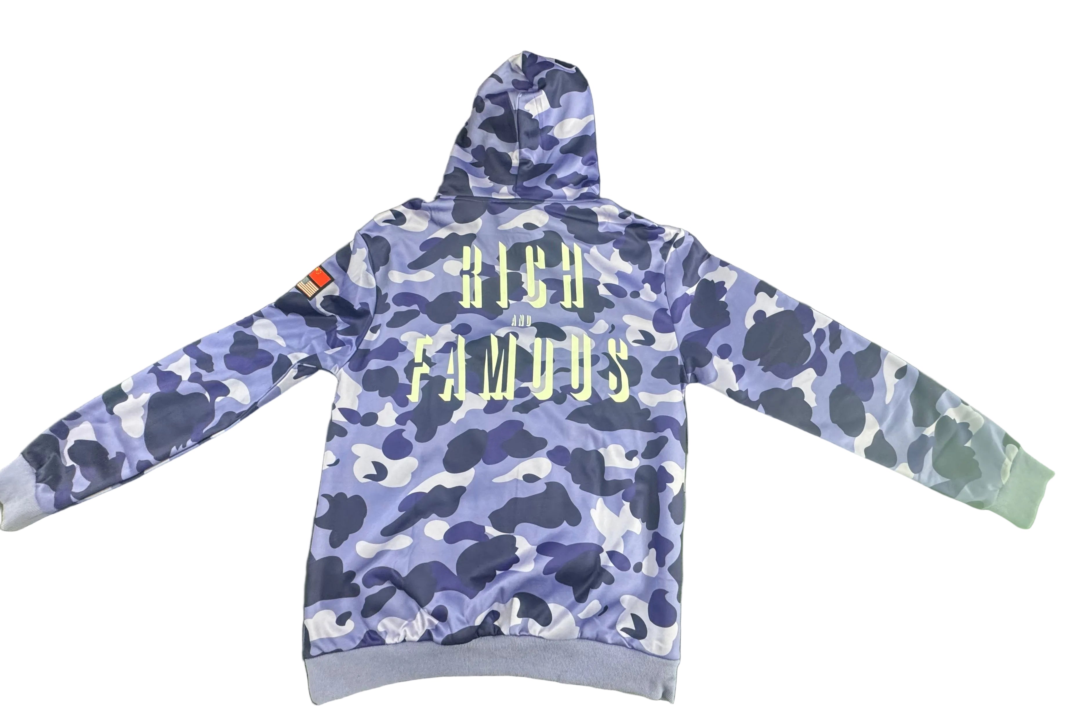 PURPLE CAMOUFLAGE HOODIES