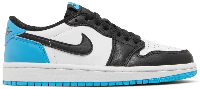 AIR JORDAN 1 RETRO LOW OG  BLACK DARK POWDER BLUE (GS)