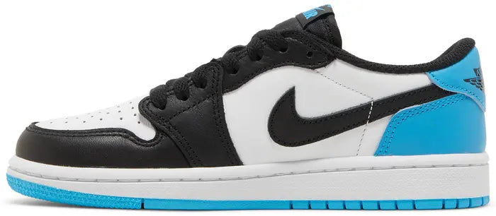 AIR JORDAN 1 RETRO LOW OG  BLACK DARK POWDER BLUE (GS)