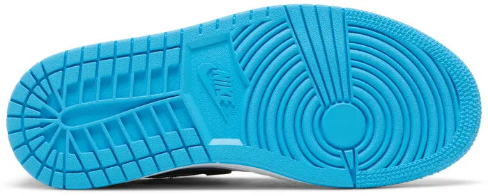 AIR JORDAN 1 RETRO LOW OG  BLACK DARK POWDER BLUE (GS)