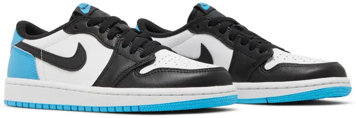 AIR JORDAN 1 RETRO LOW OG  BLACK DARK POWDER BLUE (GS)