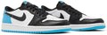 AIR JORDAN 1 RETRO LOW OG  BLACK DARK POWDER BLUE (GS)