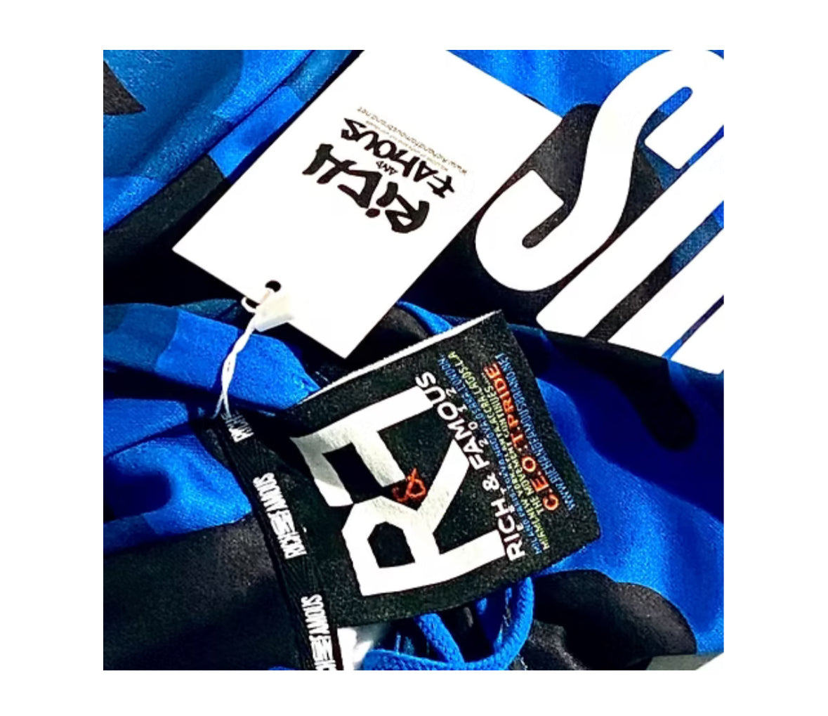 BLUE CAMO RICH&FAMOUS SEASON 18 HOODIES
