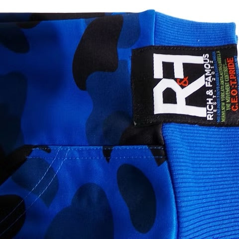 BLUE CAMO RICH&FAMOUS SEASON 18 HOODIES