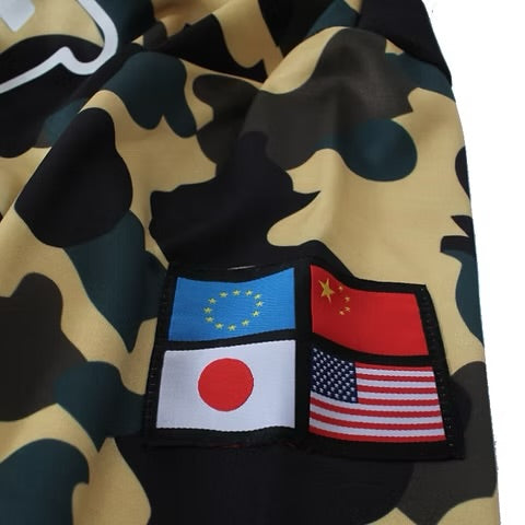 CLASSIC RICH&FAMOUS GREEN CAMO HOODIES