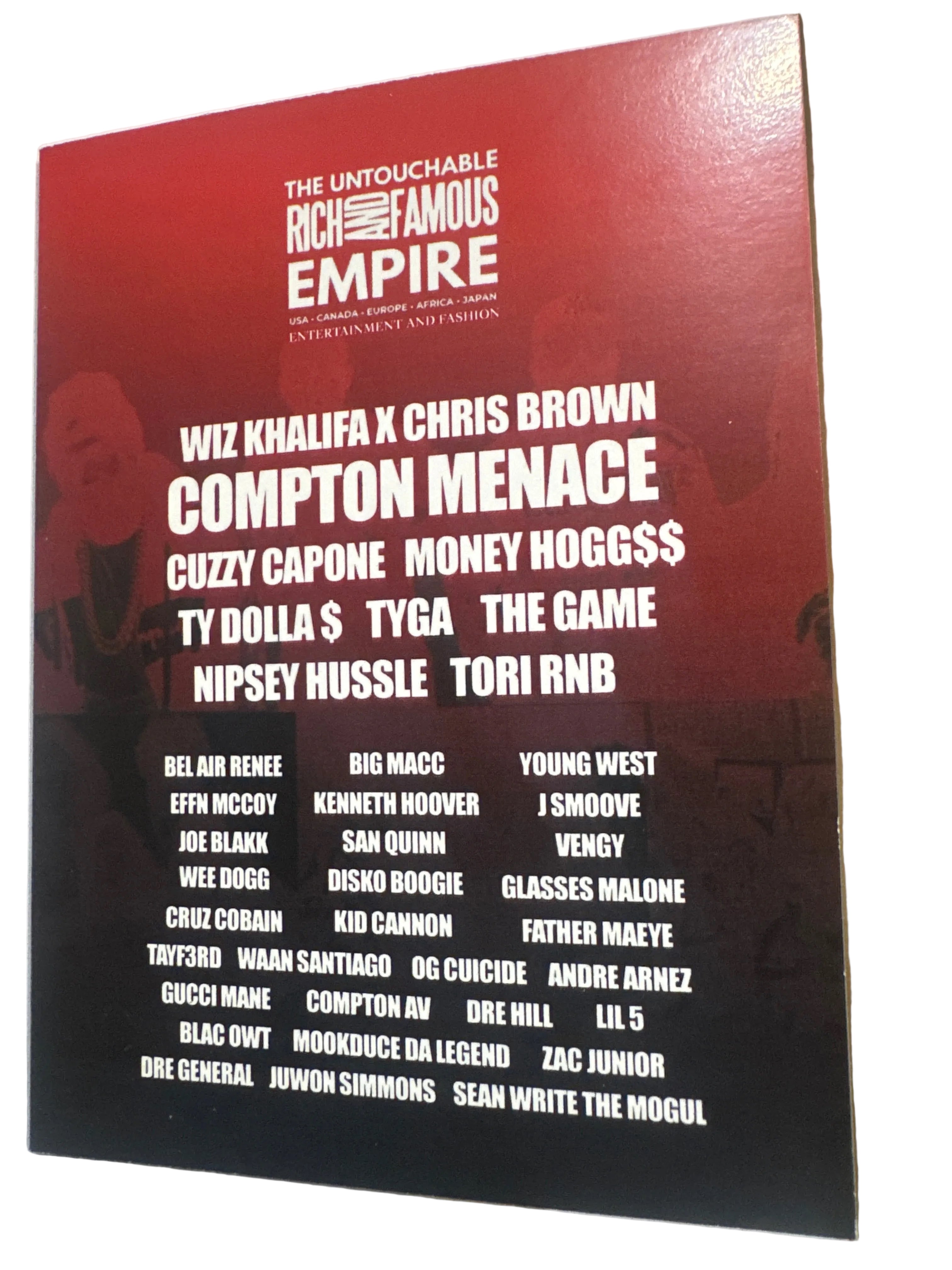 THE UNTOUCHABLE RICH&FAMOUS EMPIRE AUTOGRAPHED COPY